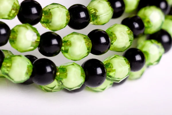 Round facet beads. — Stock Photo, Image