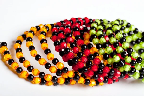 Round facet beads. — Stock Photo, Image
