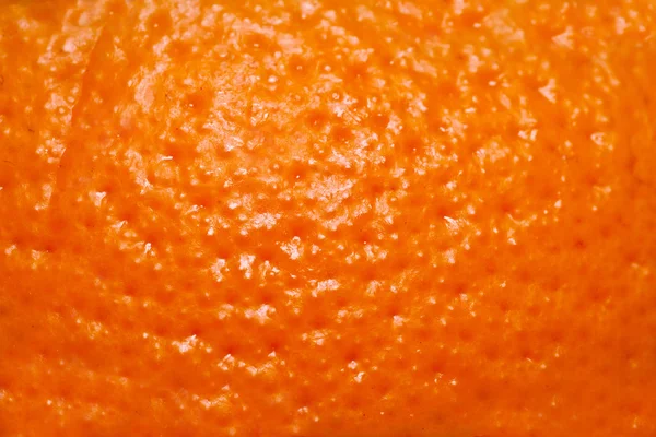 Saftige Teile von Orange und Haut. — Stockfoto