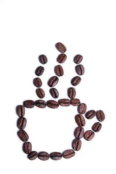 Bilden av en kopp kaffe — Stockfoto