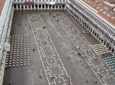 San Marko square, Venice in Italy clipart