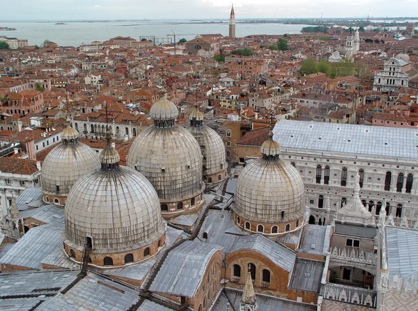 Top view of Venice roof. — Stock Photo, Image