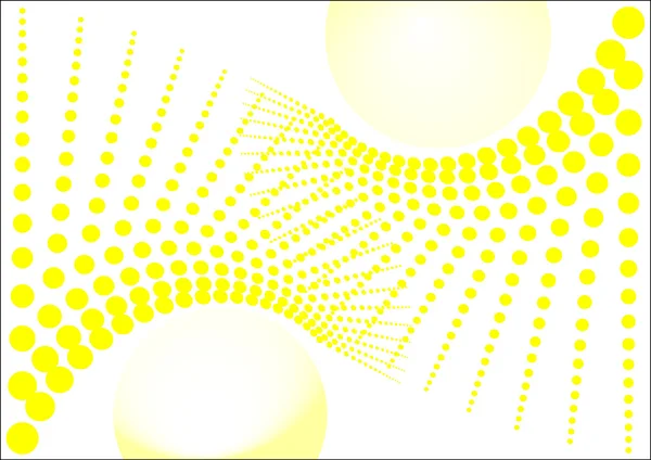 Fond jaune lune — Image vectorielle