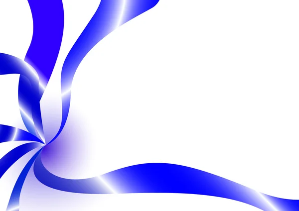 Mavi çizgili vektör kartı — Stok Vektör