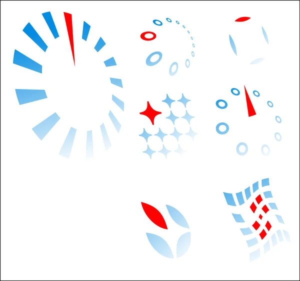 Logo 模板-概念基础上不同 — 图库矢量图片