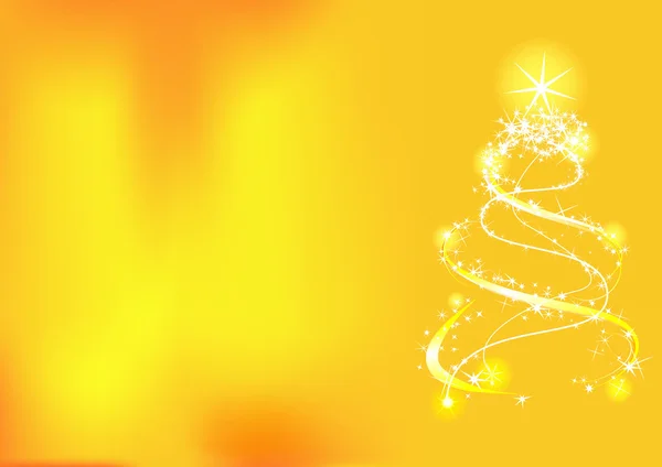 Різдвяний фон з деревом — стоковий вектор