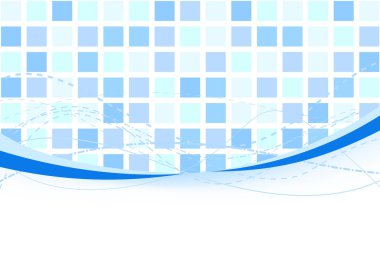 Background - blue tiles clipart