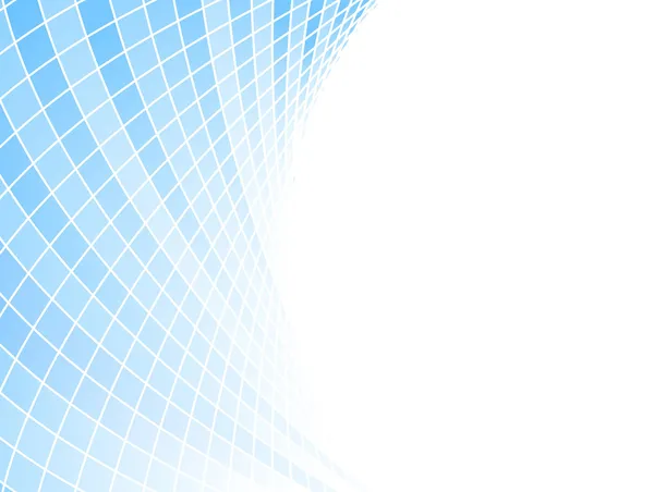 Blue halftone business card - tiles — Stock Vector