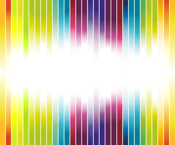 Anuncio colorido del arco iris — Archivo Imágenes Vectoriales