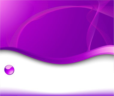 Violet background for advertising