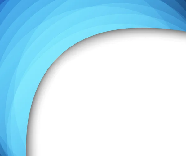 Blauer Halbton-Strahl-Hintergrund — Stockvektor