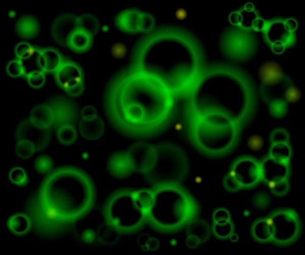 Biologische achtergrond met plasmacellen — Stockvector
