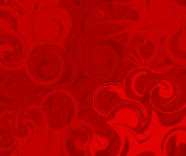 Abstract red swirl background clipart