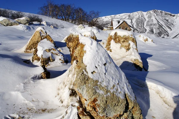 Inverno nella Valle — Foto Stock