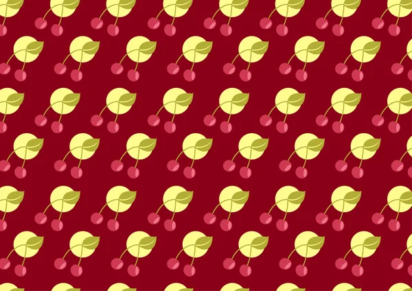 Cherry pattern — Stock Photo, Image