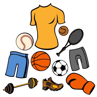 Sport life style clipart