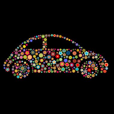 Car shape clipart