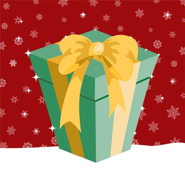Vánoční dárky box — Stock fotografie