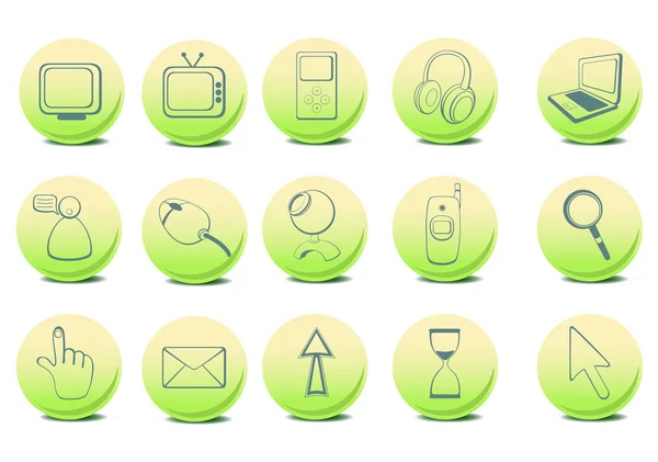 Website and Internet icons — Stock Photo, Image