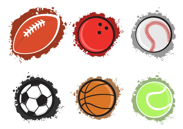 Bolas desportivas — Fotografia de Stock