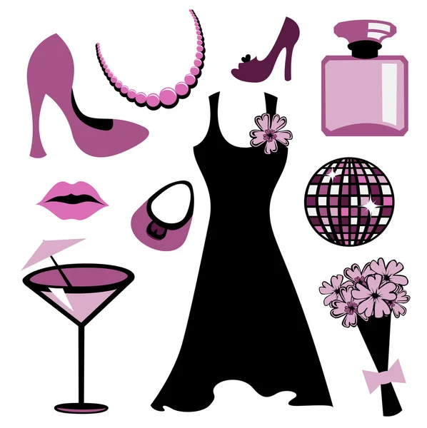 Woman accessories set — Stock Photo, Image