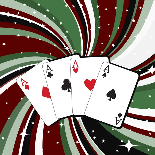 Hazard karty — Zdjęcie stockowe