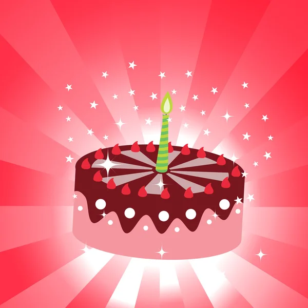 Doğum günü pastası — Stok fotoğraf