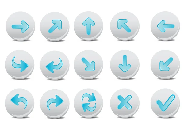 Arrow buttons — Stock Photo, Image