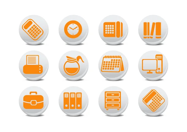 Office equipment buttons — Stock Photo, Image