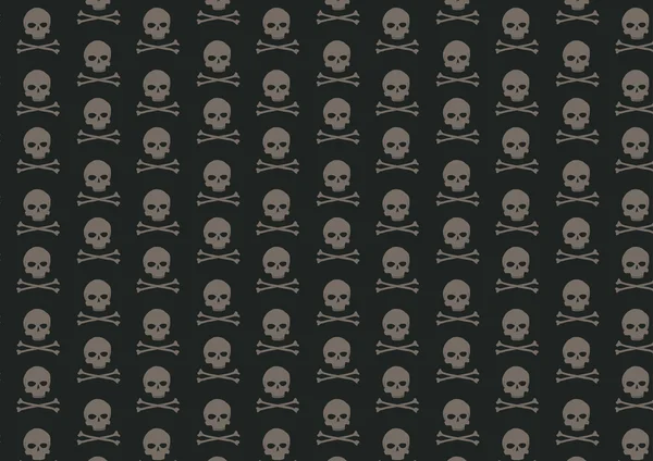 stock image Skull and bone pattern