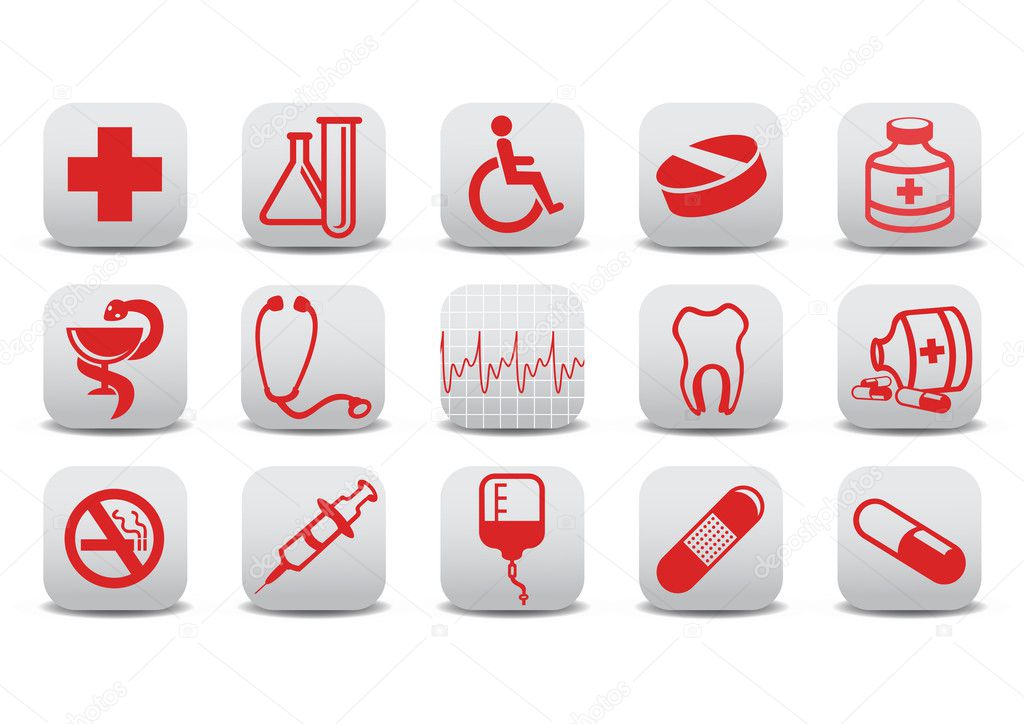 Medecine icons