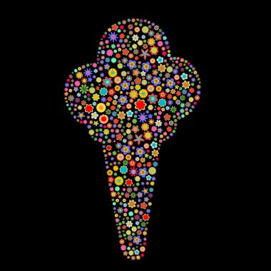 Ice cream shape clipart