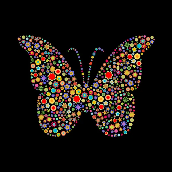 Forma de borboleta — Fotografia de Stock