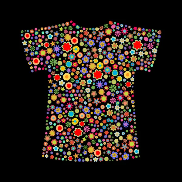T-shirt shape — Stock Photo, Image