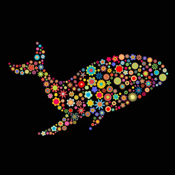 Whale shape — Stock Photo, Image