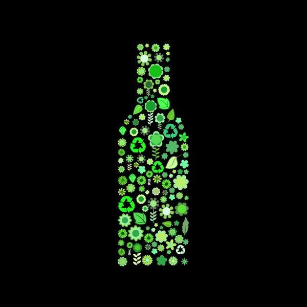Forma de garrafa — Fotografia de Stock