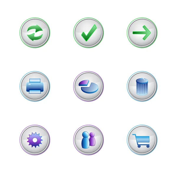 Web Icons — Stock Photo, Image