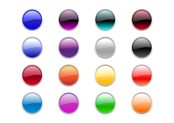 Round buttons — Stock Photo, Image