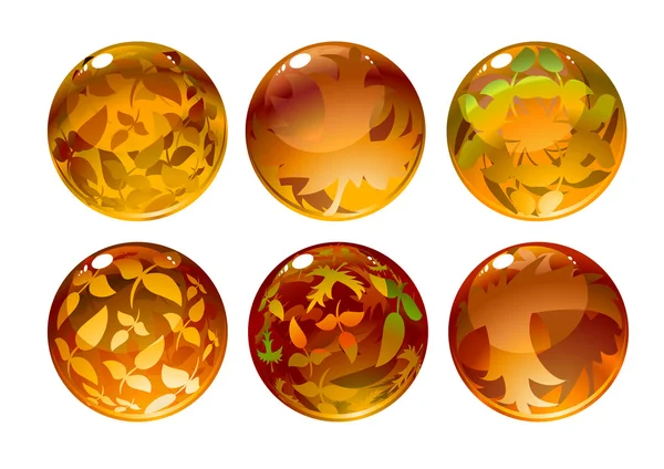 Höstens bollar — Stockfoto