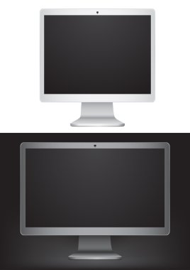 Modern_monitors clipart