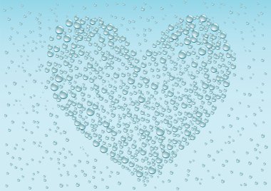 drops_heart_background