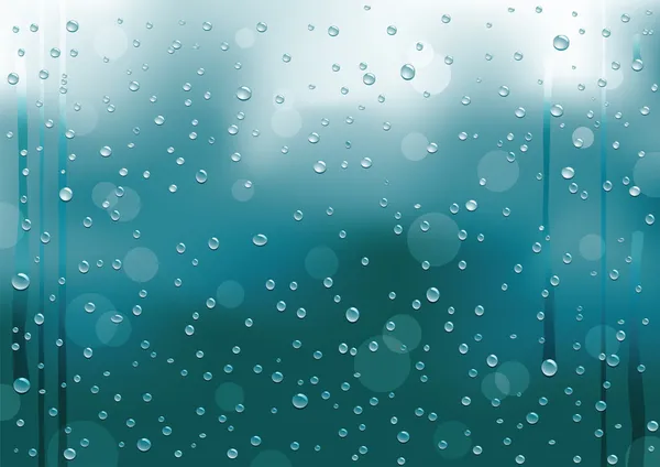 Rain _ background — Vector de stock