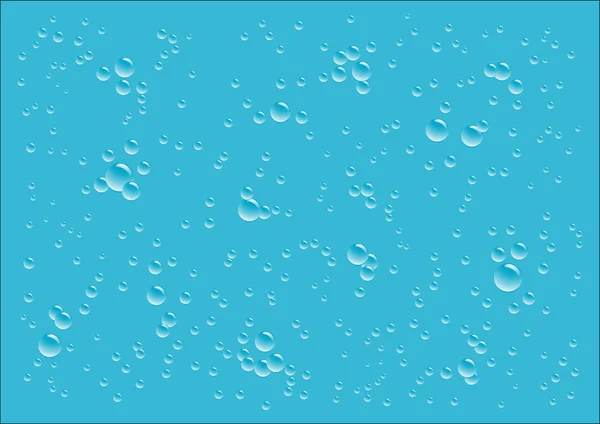 Blue_drops_background — 图库矢量图片