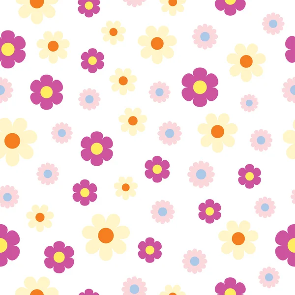 Fleurs _ texture — Image vectorielle