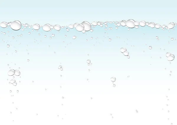 Water_drops_blue_bk — стоковий вектор