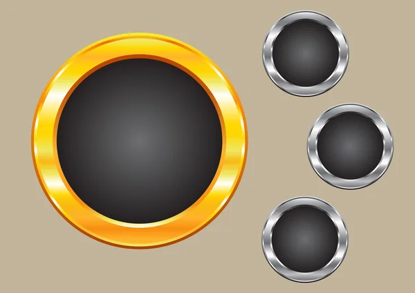 Cercles scintillants — Image vectorielle