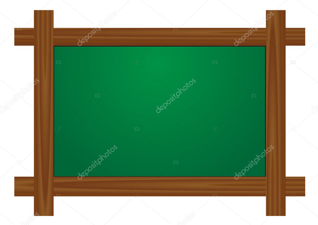 School wooden board
