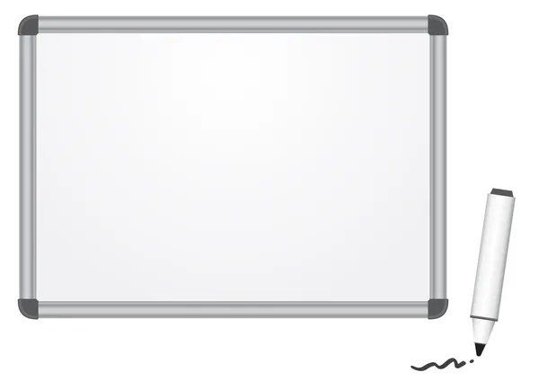 Panneau de marqueur magnétique — Image vectorielle