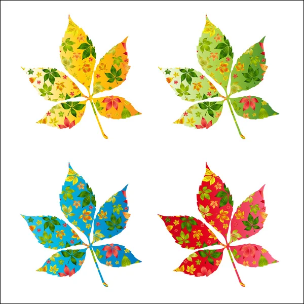 Kleurrijke herfst bladeren. — Stockfoto