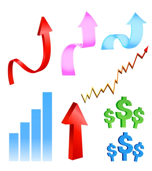 Negócios & Finanças ícones — Vetor de Stock